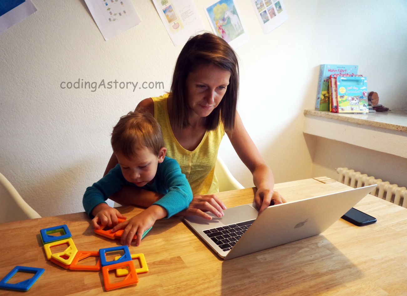 Coding for mothers in Zurich (Mondays) – Coding a story